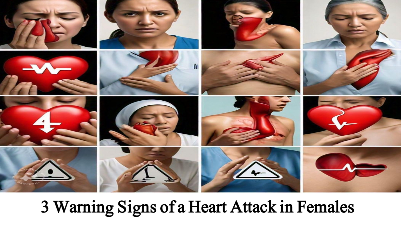 3 Warning Signs of a Heart Attack in Females