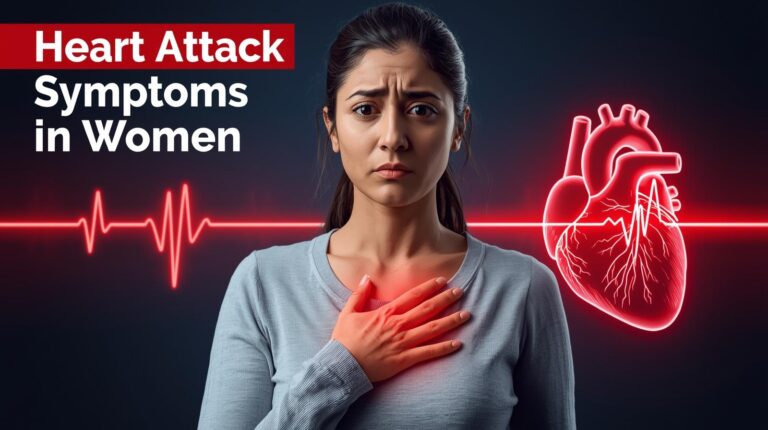 Heart Attack Symptoms in Women - Featured Image