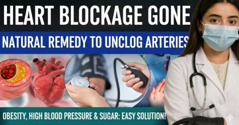 Heart blockage symptoms, high blood pressure causes, and blood sugar control with natural remedies and lifestyle changes