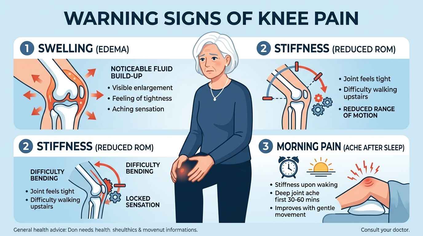Warning signs of joint pain after 50 illustrated